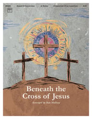 Beneath the Cross of Jesus Handbell sheet music cover Thumbnail
